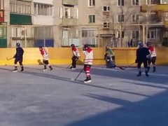 Соседи сыграли в хоккей (3)