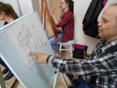 Мастер-класс для будущих абитуриентов прошел в детской художественной школе (1)