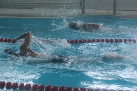 Соревнования по плаванию среди динамовцев ЕАО (1)