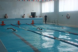 Соревнования по плаванию среди динамовцев ЕАО (2)