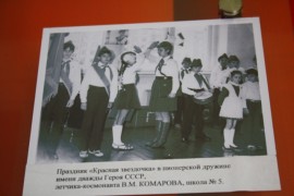Светлана Гоцуцова проводит сбор в школе ¦5