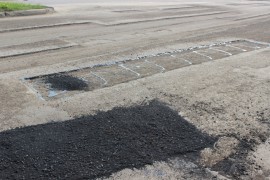 Ямочный ремонт улицы Пионерской начался в Биробиджане (13)