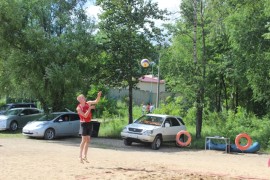 Турнир на Кубок губернатора ЕАО по пляжному волейболу стартовал в Биробиджане (14)