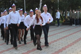 Митингом в сквере Победы и плац-парадом открылась военно-спортивная игра в Биробиджане (32)