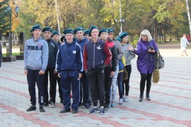 Митингом в сквере Победы и плац-парадом открылась военно-спортивная игра в Биробиджане (7)