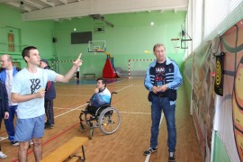 Одними из первых в России стартовали паралимпийцы Биробиджана (14)