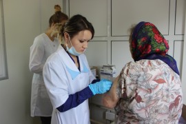 Прививку от гриппа ставили на улице Шолом-Алейхема (21)