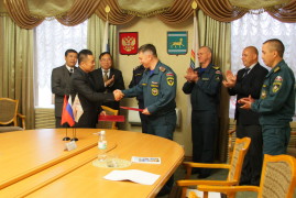 Подписание международного соглашения между ГУ МЧС по ЕАО и Цзямусским управлением морской безопасности (47)