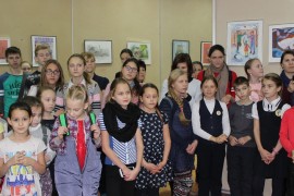 Выставка учителей и учеников ДХШ открылась в Биробиджане (22)