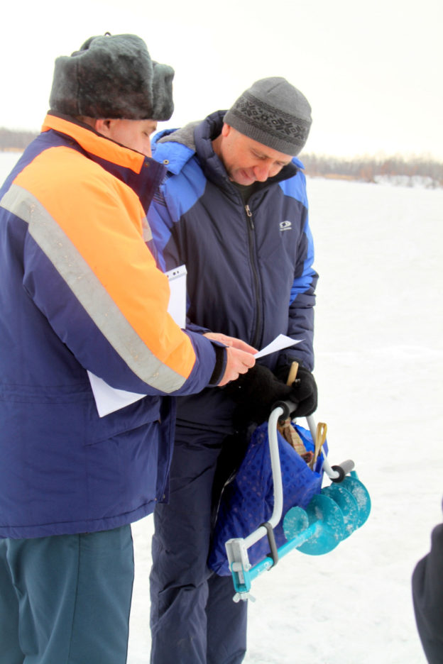 рыбалка на льду поведение на льду
