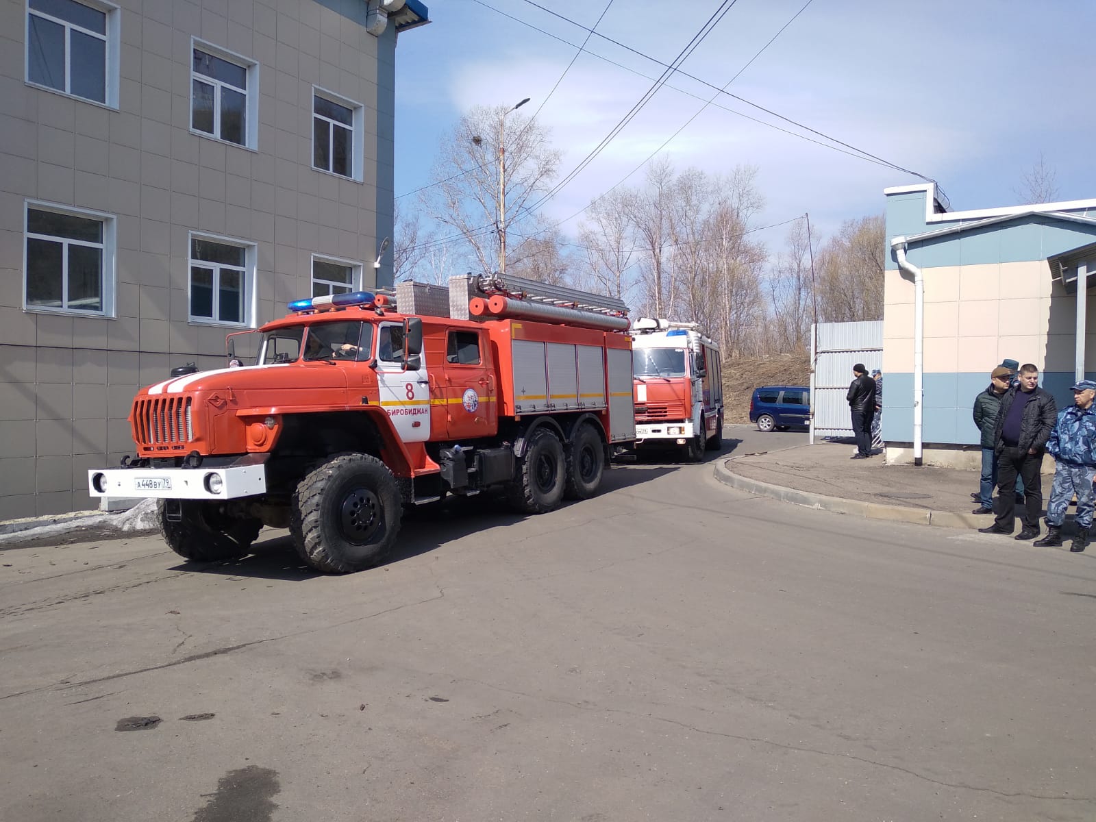 В следственном изоляторе № 1 УФСИН России по ЕАО прошло пожарно-тактическое  учение | 17.04.2022 | Биробиджан - БезФормата