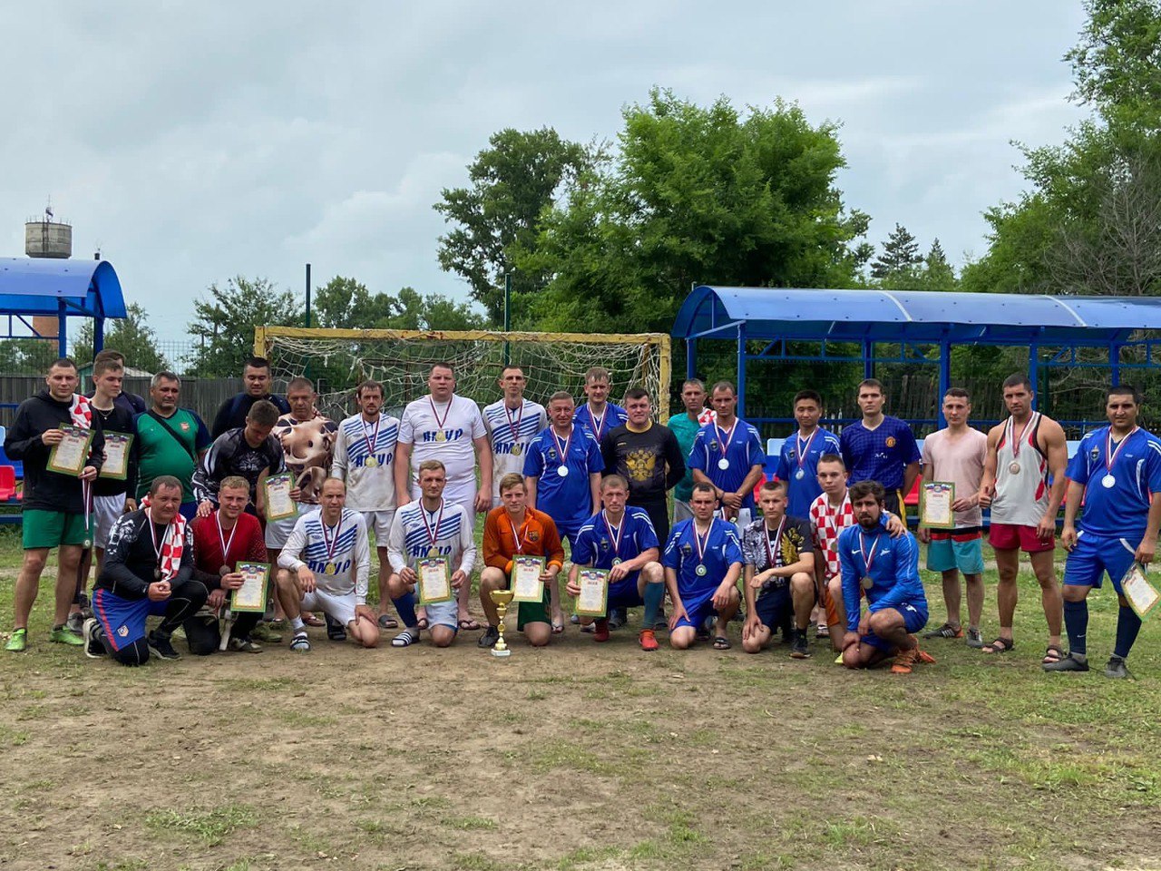 Команда Амур одержала победу в турнире по мини-футболу в с. Амурзет ЕАО