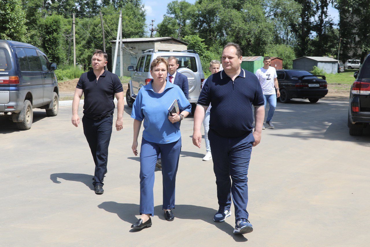 Октябрьский район посетил с рабочим визитом губернатор ЕАО