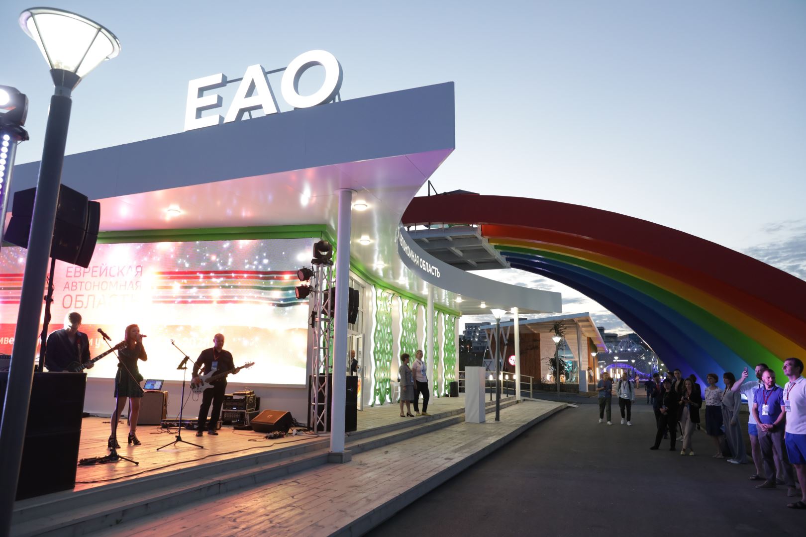 Павильон ЕАО готовится встречать гостей Восточного экономического форума во Владивостоке