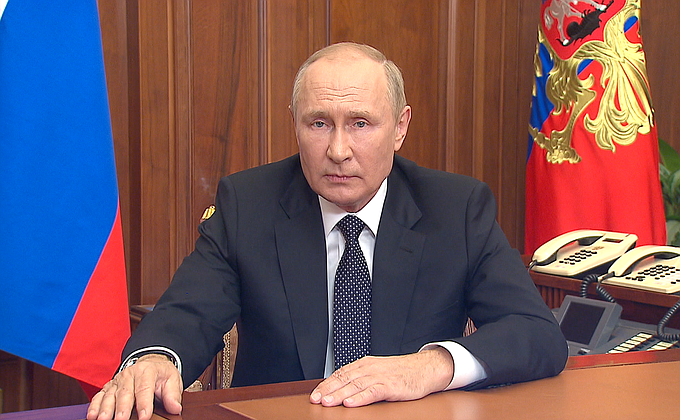 Указ о частичной мобилизации подписал президент РФ Владимир Путин
