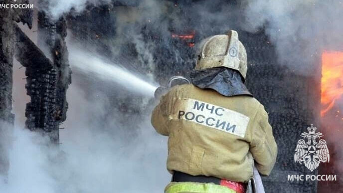 Из-за неисправной печной трубы полностью выгорела баня в Смидовичском районе ЕАО