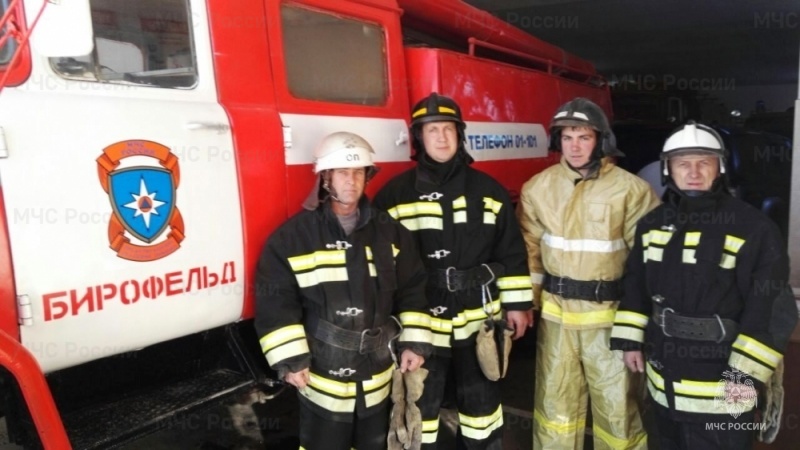 Баня сгорела дотла из-за оставленной без присмотра печи в Биробиджанском районе ЕАО