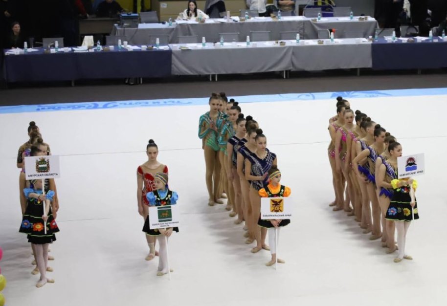 Гимнастки из ЕАО приняли участие в первенстве ДФО в Южно-Сахалинске