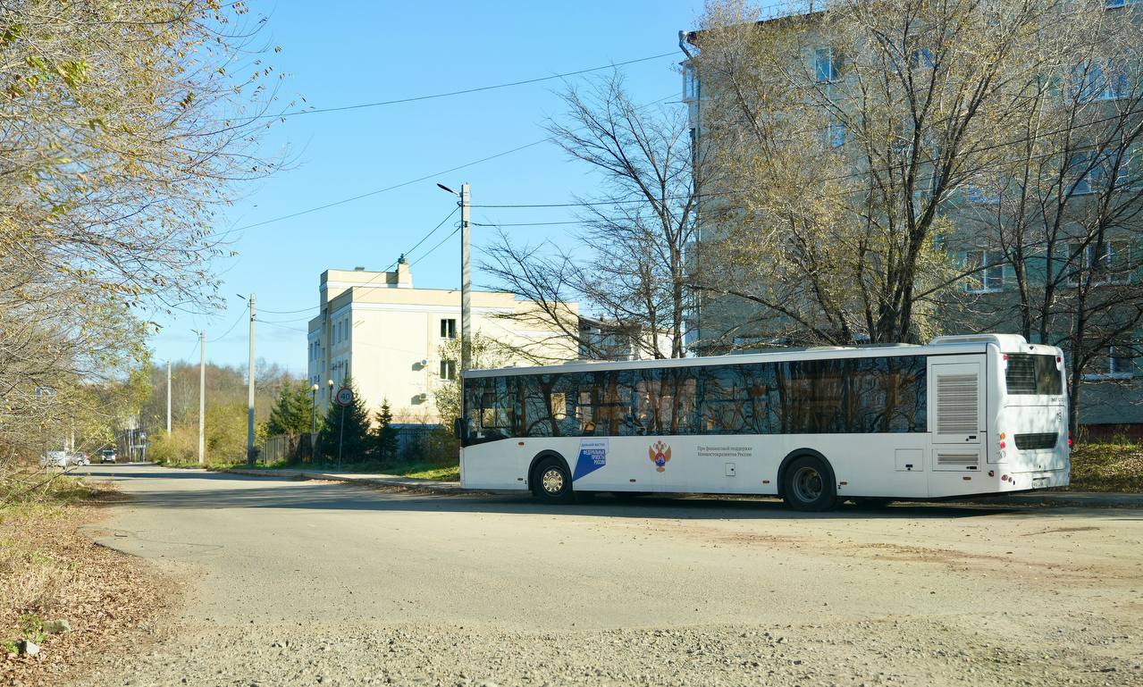 Новые автобусы вышли на маршрут в Биробиджане | 20.10.2023 | Биробиджан -  БезФормата