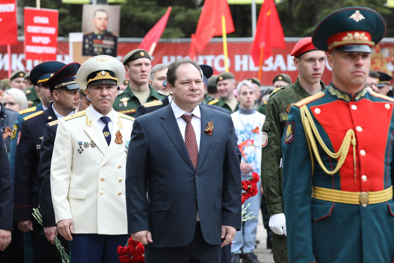 Поздравление губернатора ЕАО с 79-й годовщиной Победы в Великой Отечественной войне