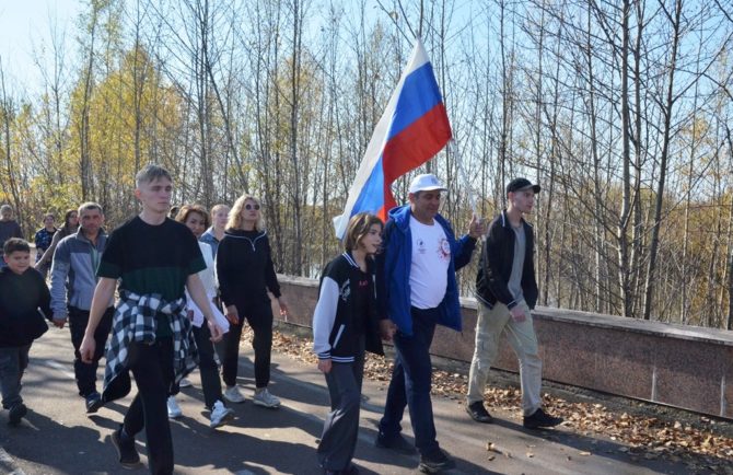 Более двух километров преодолели «биробиджанские ходоки»